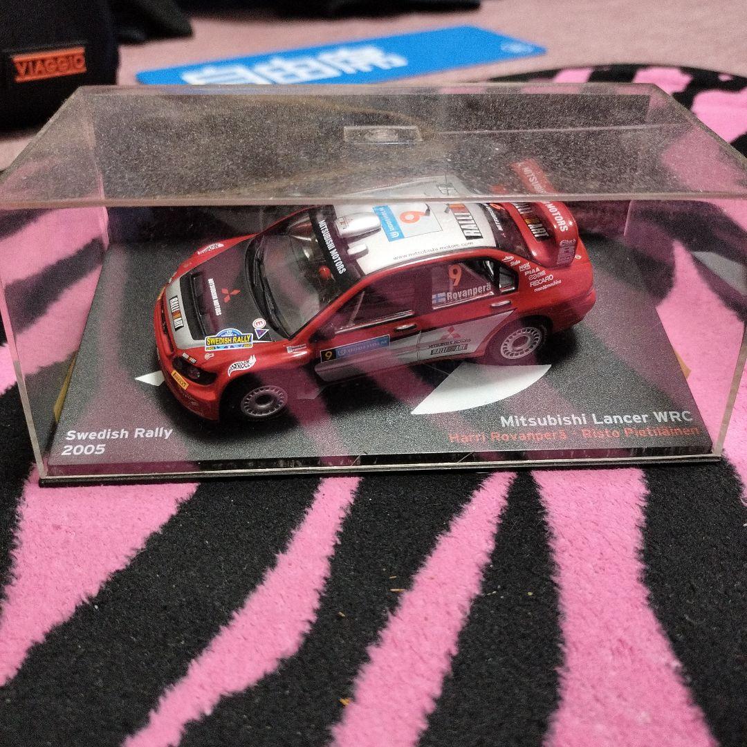 ミニカー Mitsubishi Lancer WRC Swedish Rally 2005