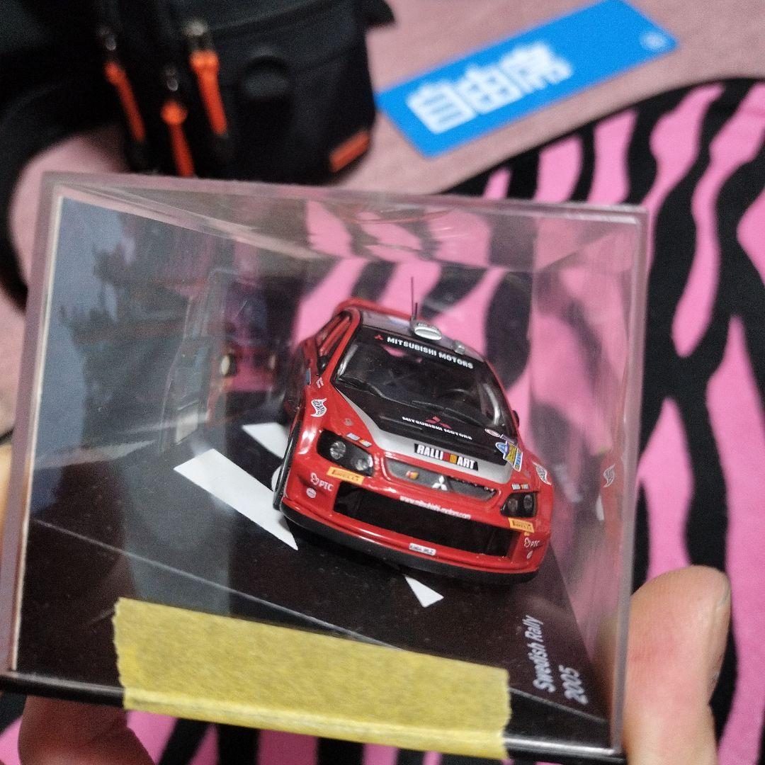 ミニカー Mitsubishi Lancer WRC Swedish Rally 2005