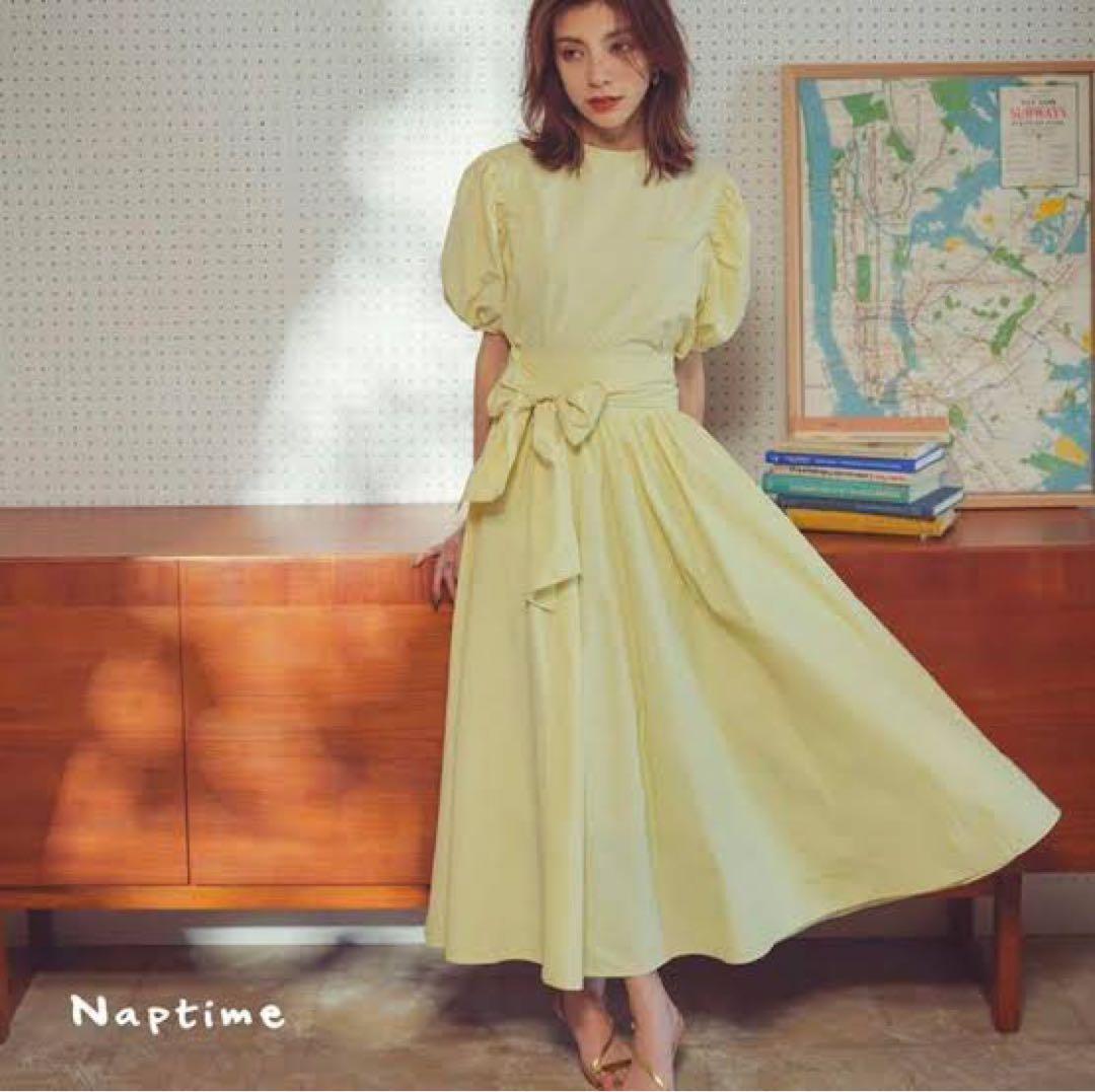 naptime パフスリーブブラウス フレアロングスカート 激レア 受注生産品