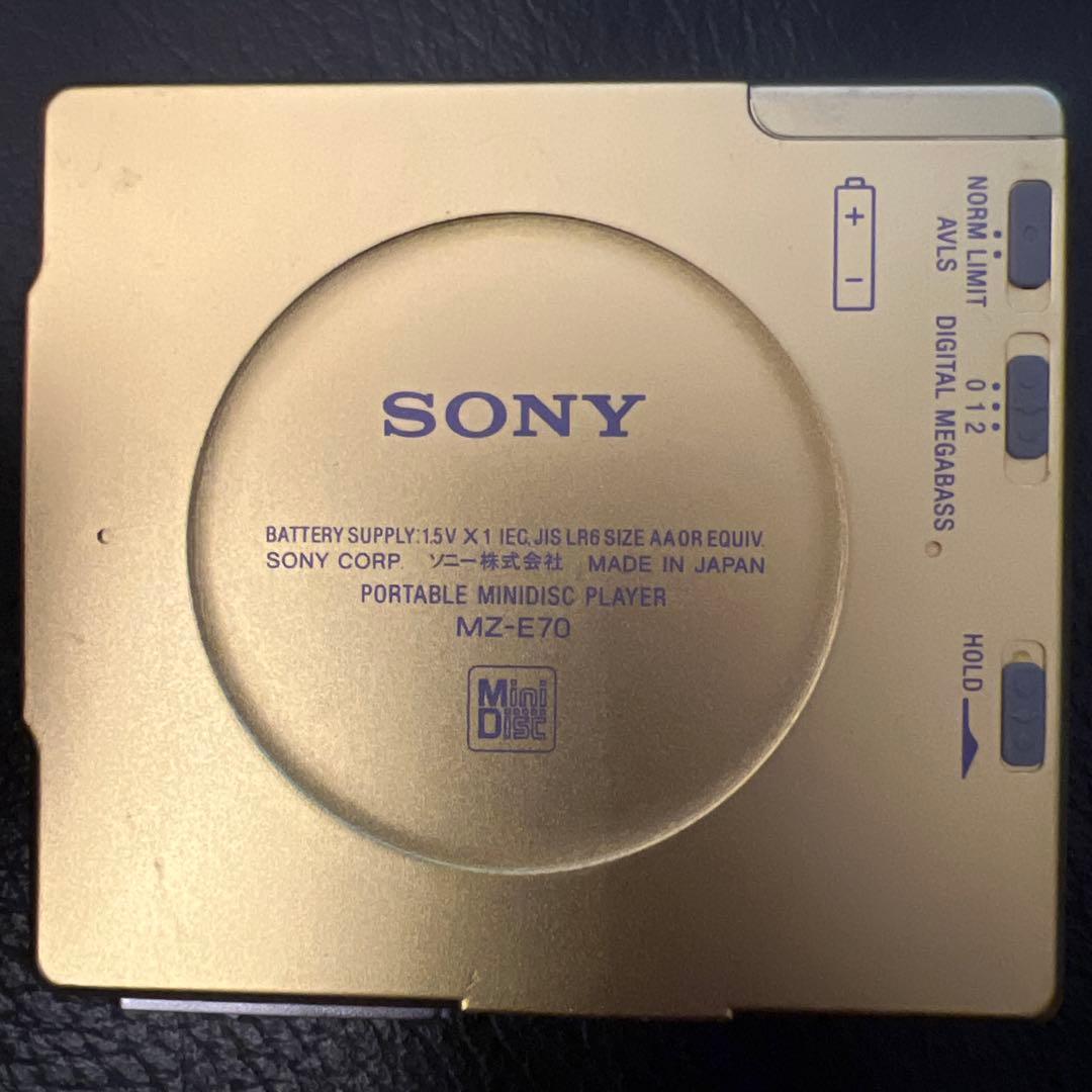 SONY ポータブルMDプレーヤー MZ-E70