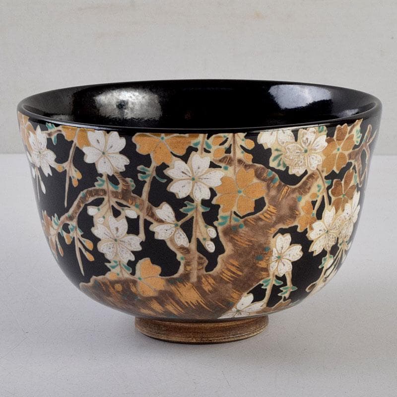 茶道具　尾形乾山作　山梅　紫陽花　茶碗　一双　共箱　V　9162