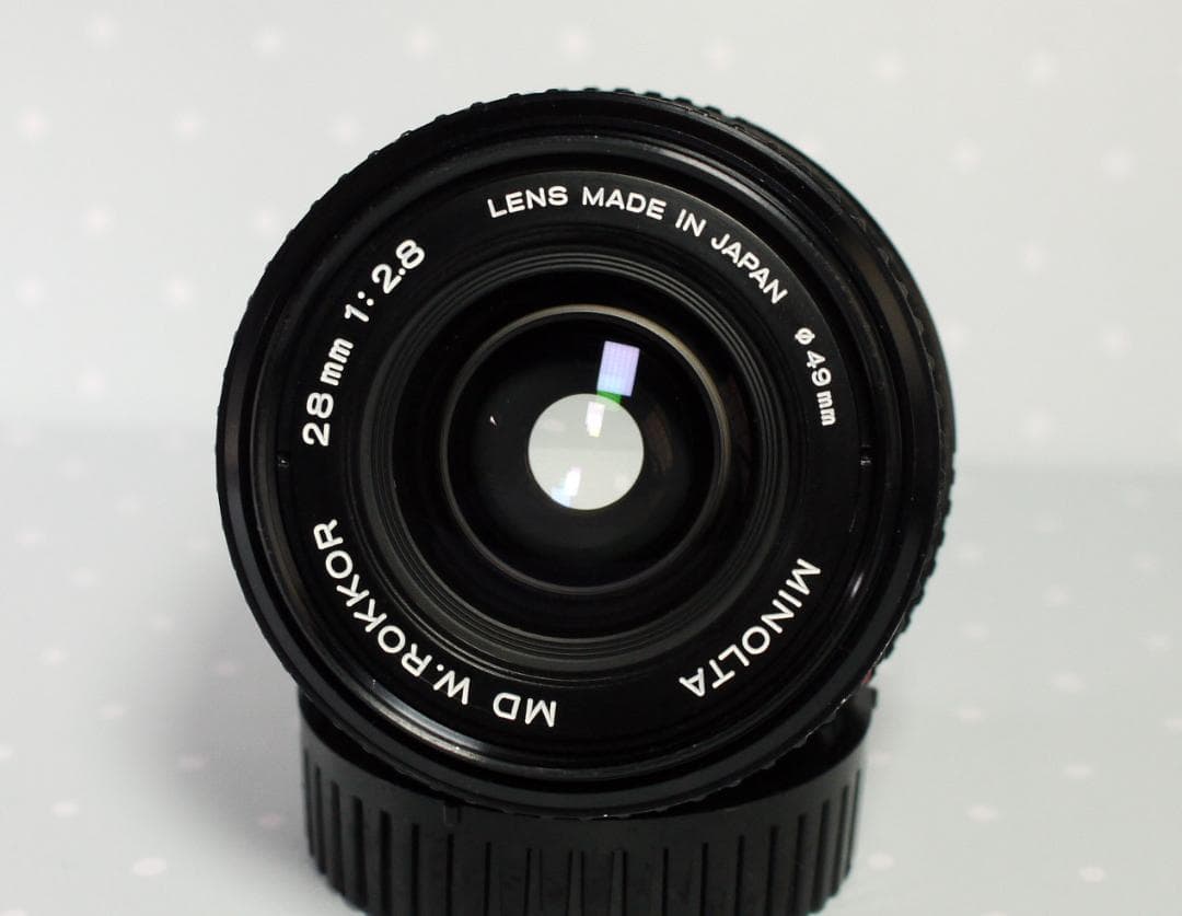 ミノルタ MINOLTA MD W.ROKKOR 28mm F2.8