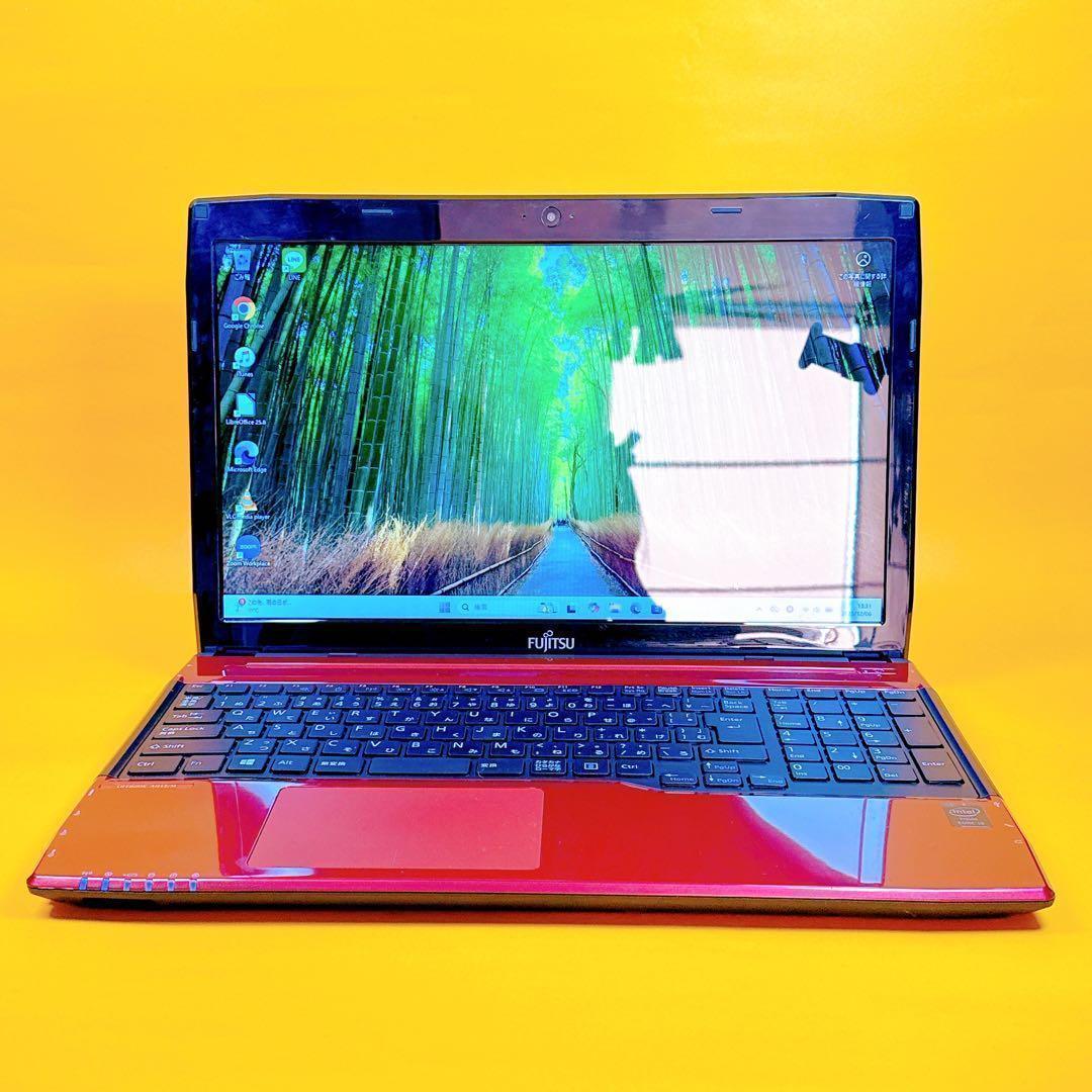 新品SSD✨設定済ノートパソコン windows11 カメラ オフィス付き