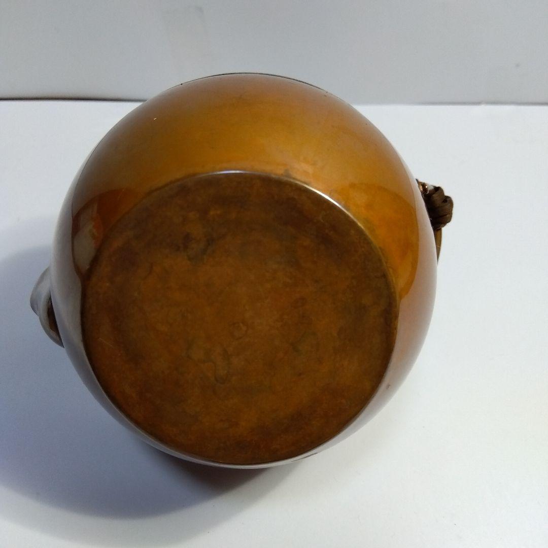 煎茶器　純銀摘付　須赤急須　京都　金谷五郎三郎　共箱　大正期頃