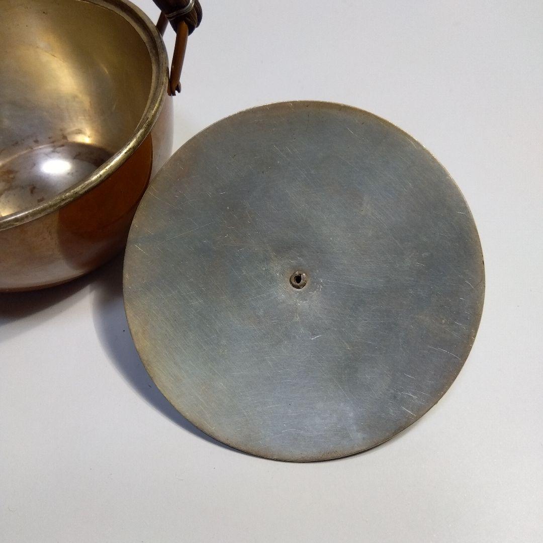 煎茶器　純銀摘付　須赤急須　京都　金谷五郎三郎　共箱　大正期頃