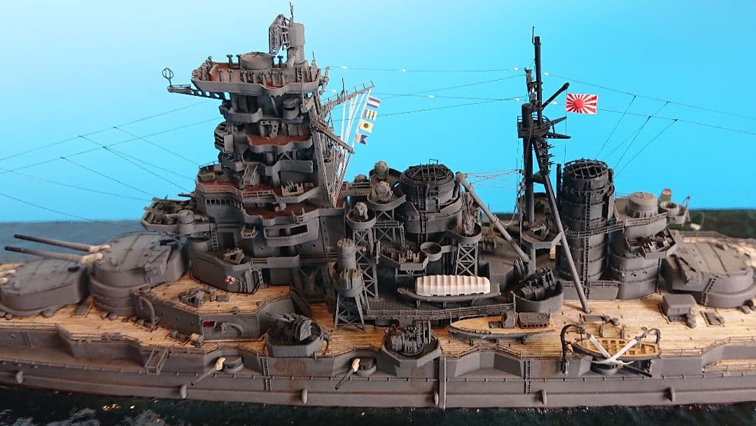 1/700 戦艦榛名 塗装済完成品