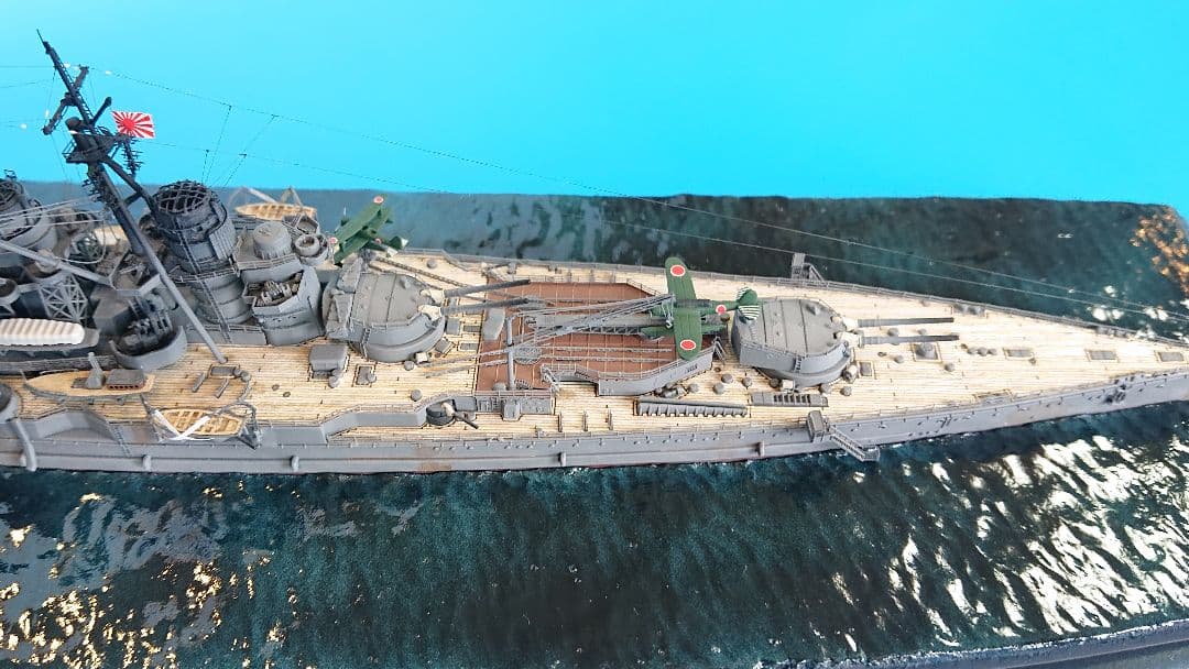 1/700 戦艦榛名 塗装済完成品