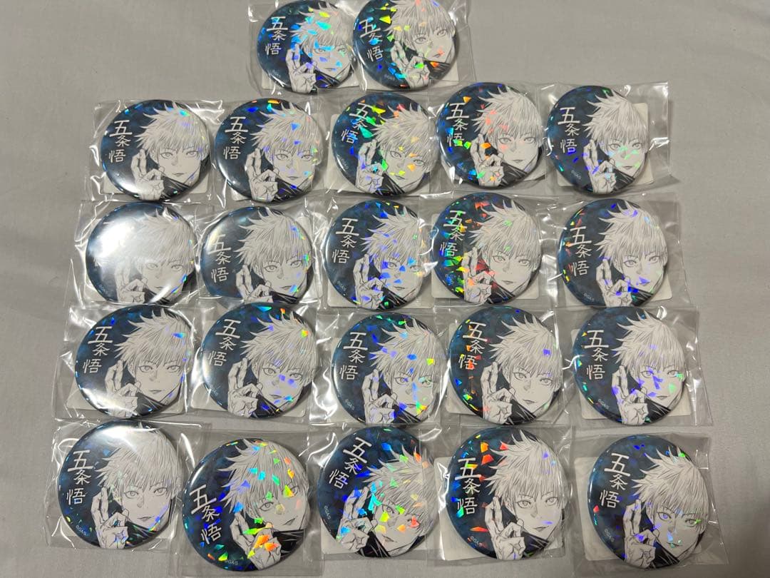 呪術廻戦　オールスター缶バッジ　五条悟