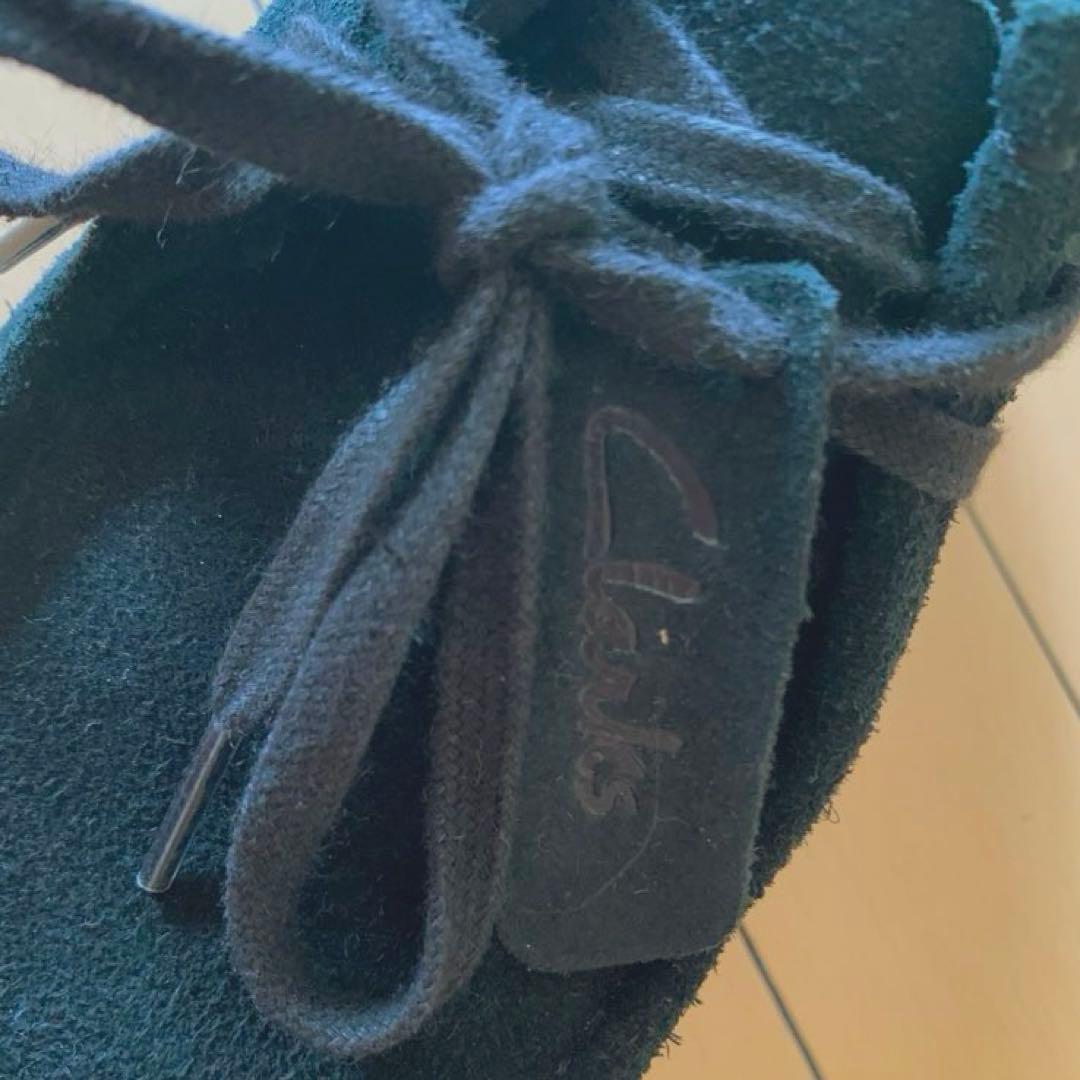 美品　Clarks WALLABEE 2 WP ブラック　スエード