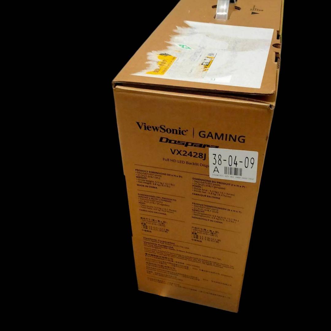 ゲーミングモニター ビューソニック ドスパラ VX2428J ブラック