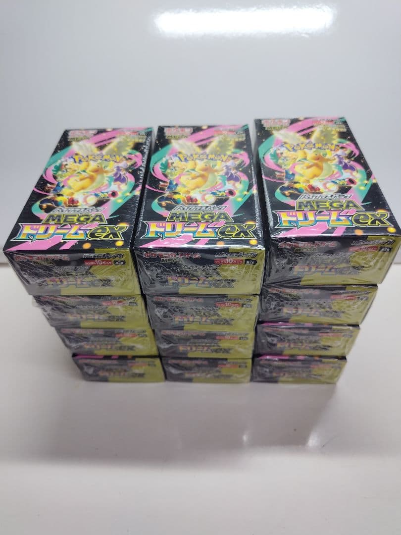 ポケモンカードゲームメガドリームEXシュリンク付　12BOXセット