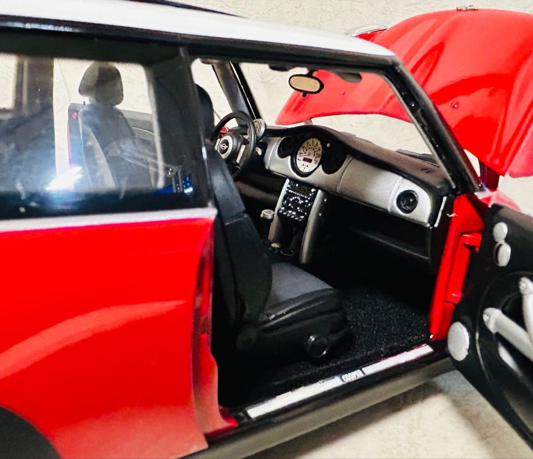 激レア！『1/18 MINI ミニ クーパー レッド　特別版　」京商