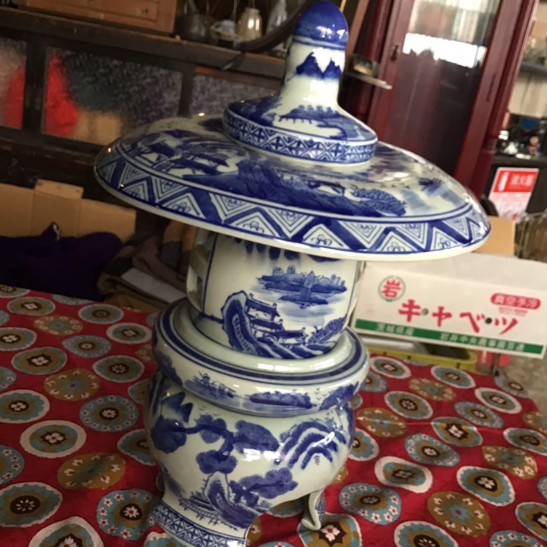 有田焼　灯籠　焼き物　インテリア