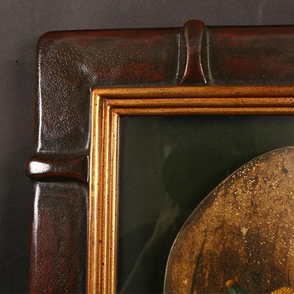 【伴清一郎】テンペラ油彩　原画「春のいろ　四月」　【絵画・原画・自筆サイン】