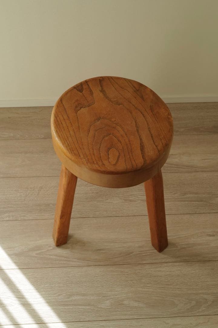 French Antique Stool シャルロットペリアン