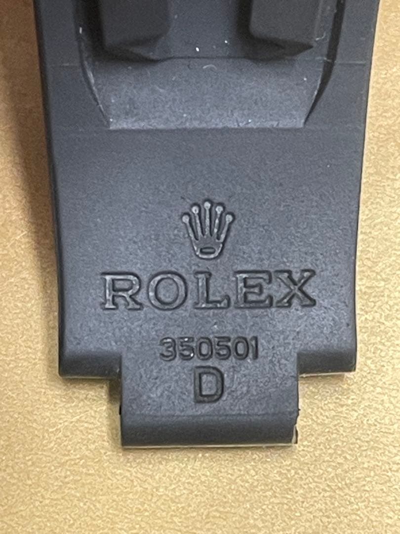 ROLEX 純正ラバー 350501 黒　デイトナ