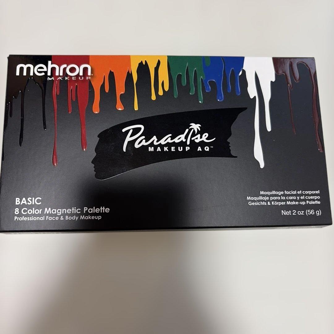 【新品】mehron 8色パレットとブラシセット