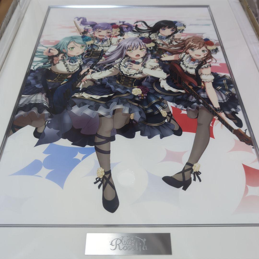 80000円に値下げしました。BanG Dream!合計6個高精彩複製画