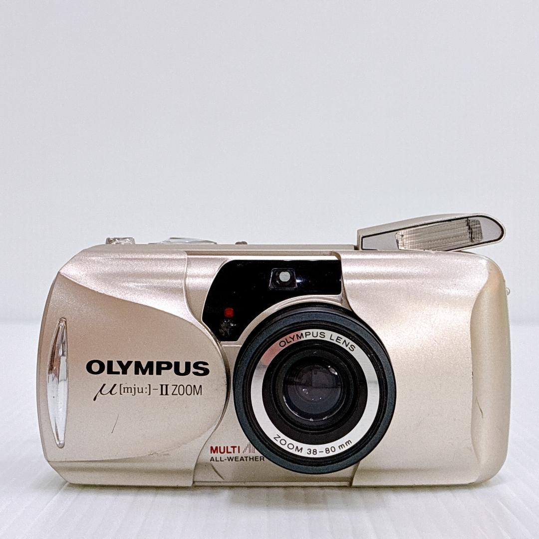 【完動品】OLYMPUS μ【mju:】-Ⅱ ZOOM E-027