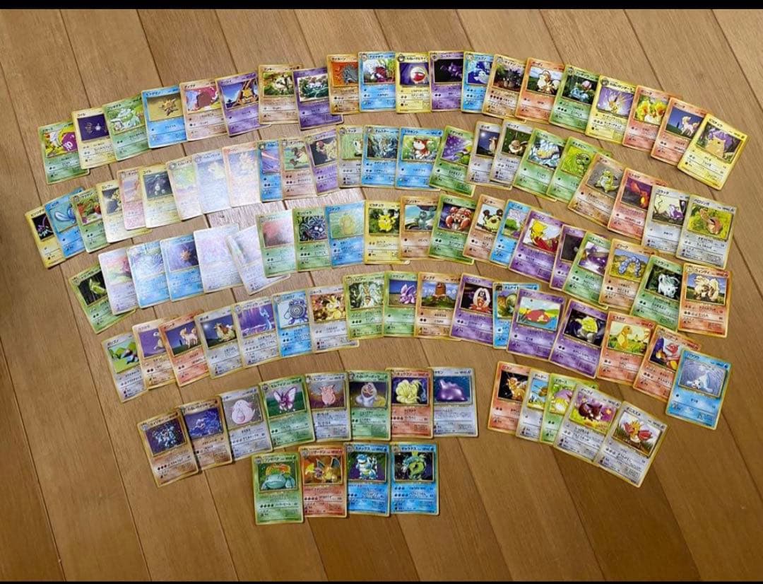 ぴ*く様 ポケモンカード　旧裏　リザードン 他 第1弾拡張パック　その他まとめ売