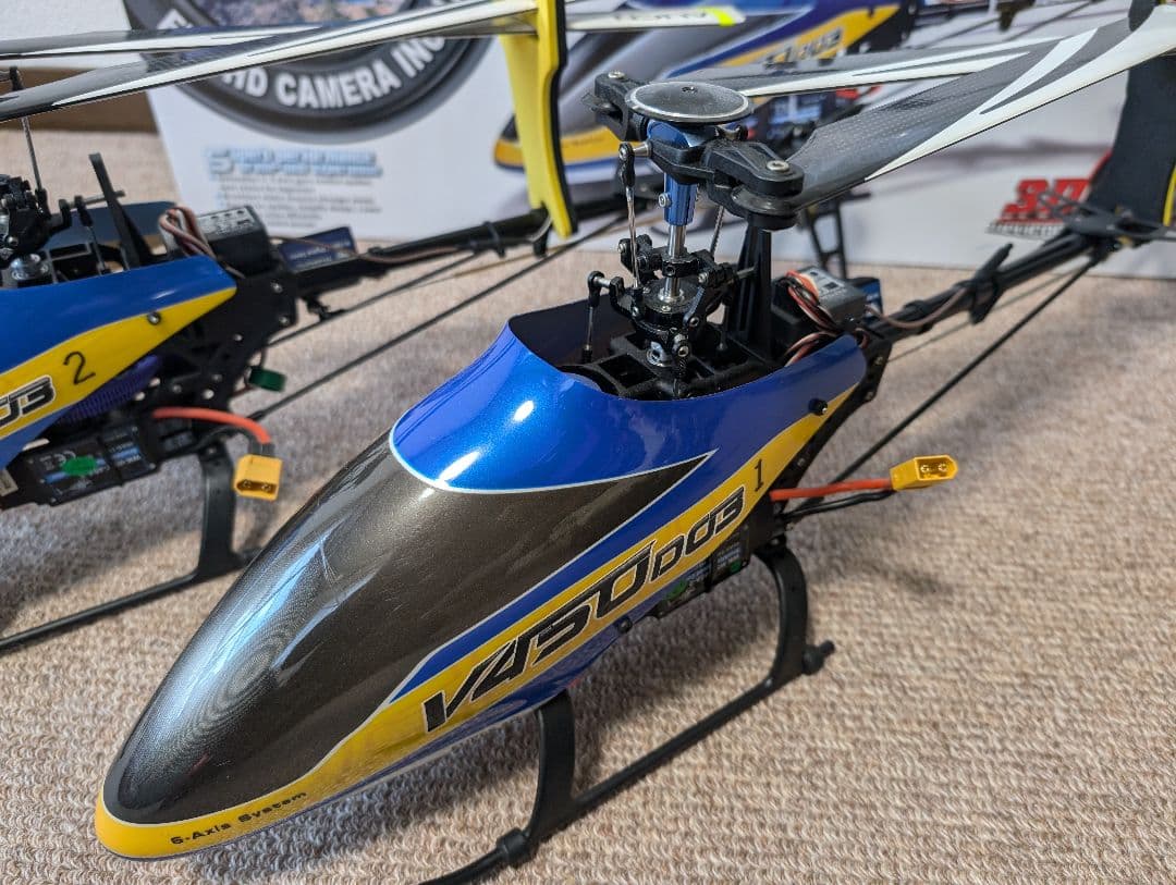 ラジコンヘリ「Walkera V450D03セット 」機体２台