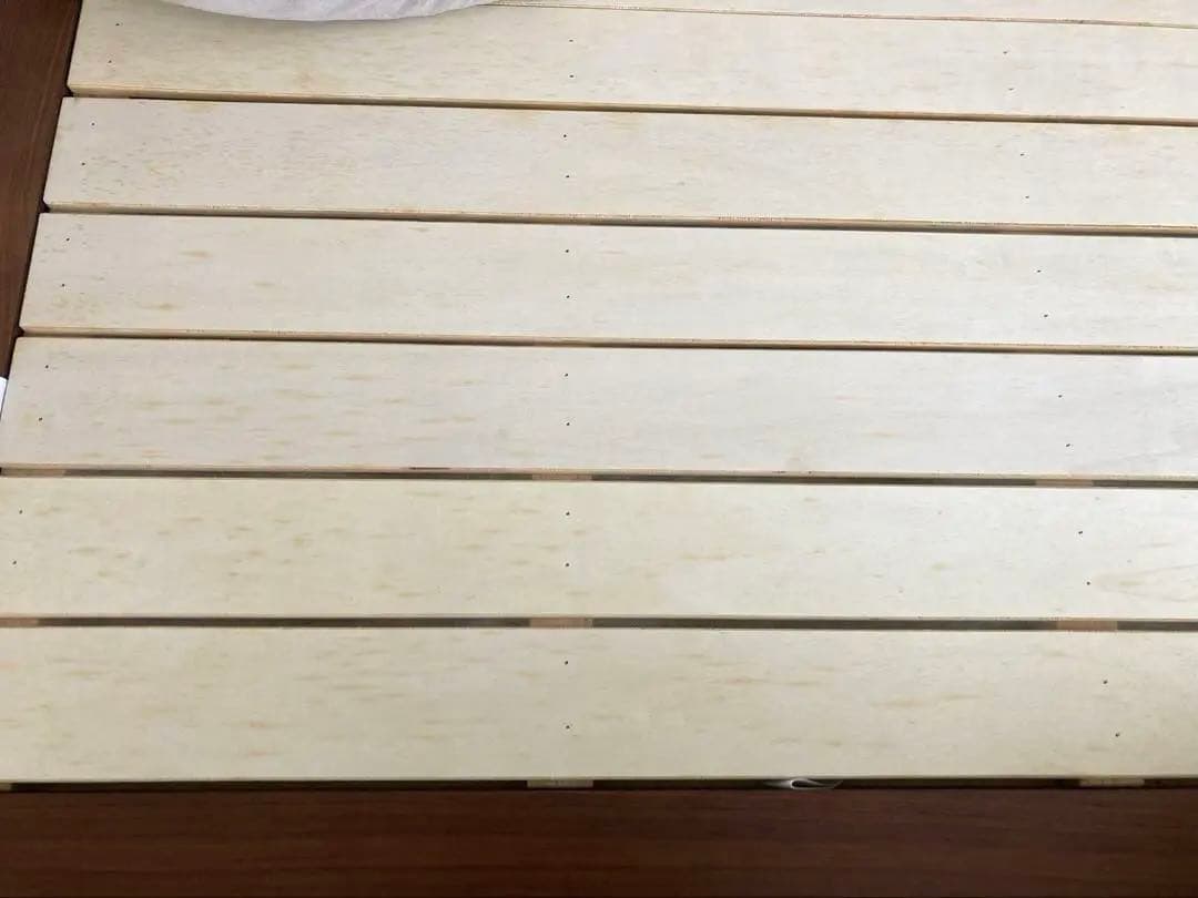 ［廃盤品］無印良品　収納ベッド・シングル・ウォールナット材