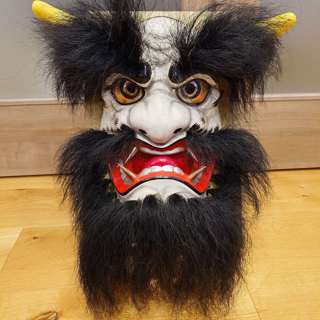 【限定出品】日下義明氏　鬼　疫神　神楽　石見神楽　面