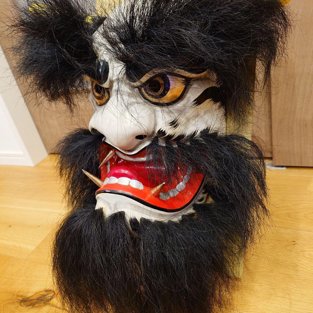 【限定出品】日下義明氏　鬼　疫神　神楽　石見神楽　面