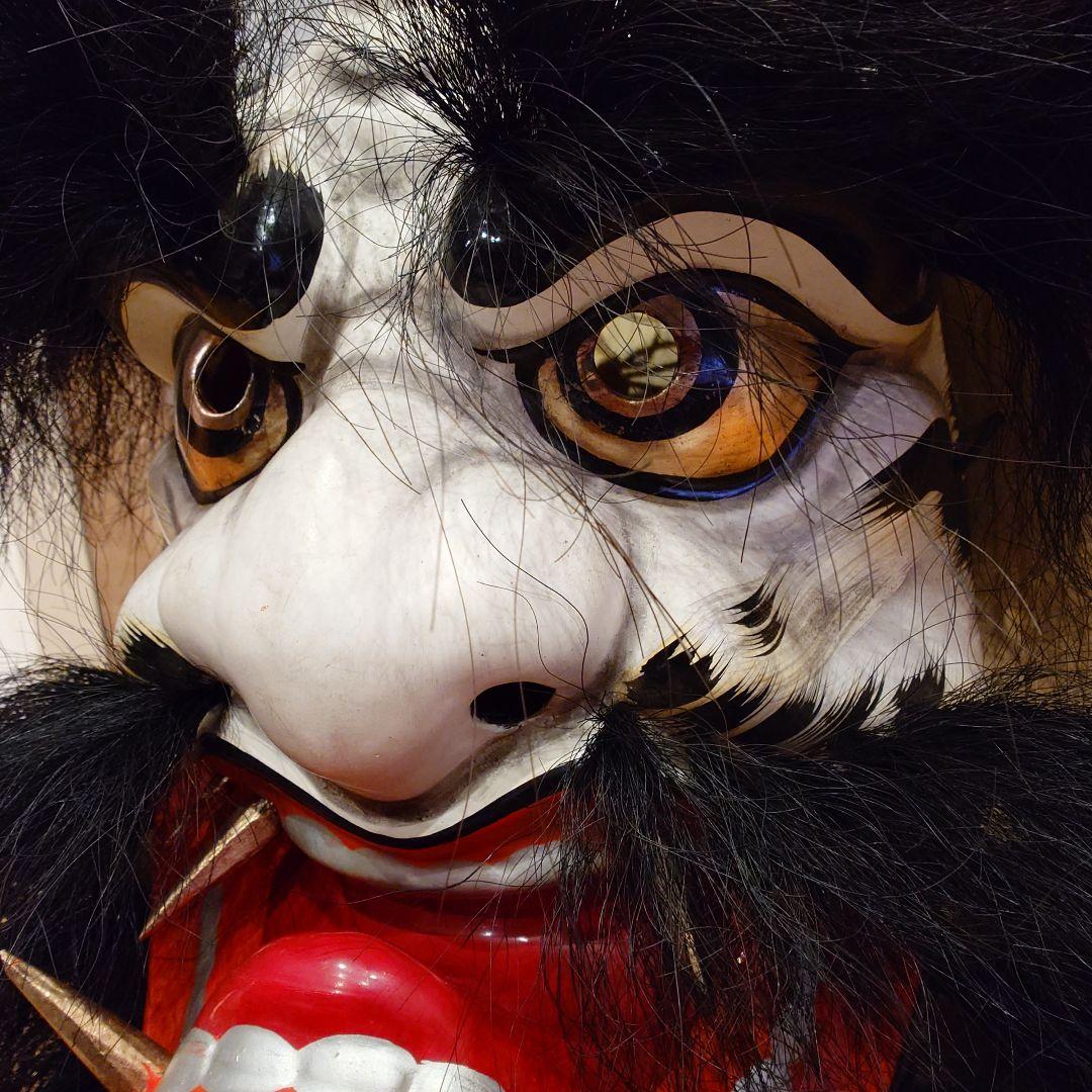 【限定出品】日下義明氏　鬼　疫神　神楽　石見神楽　面