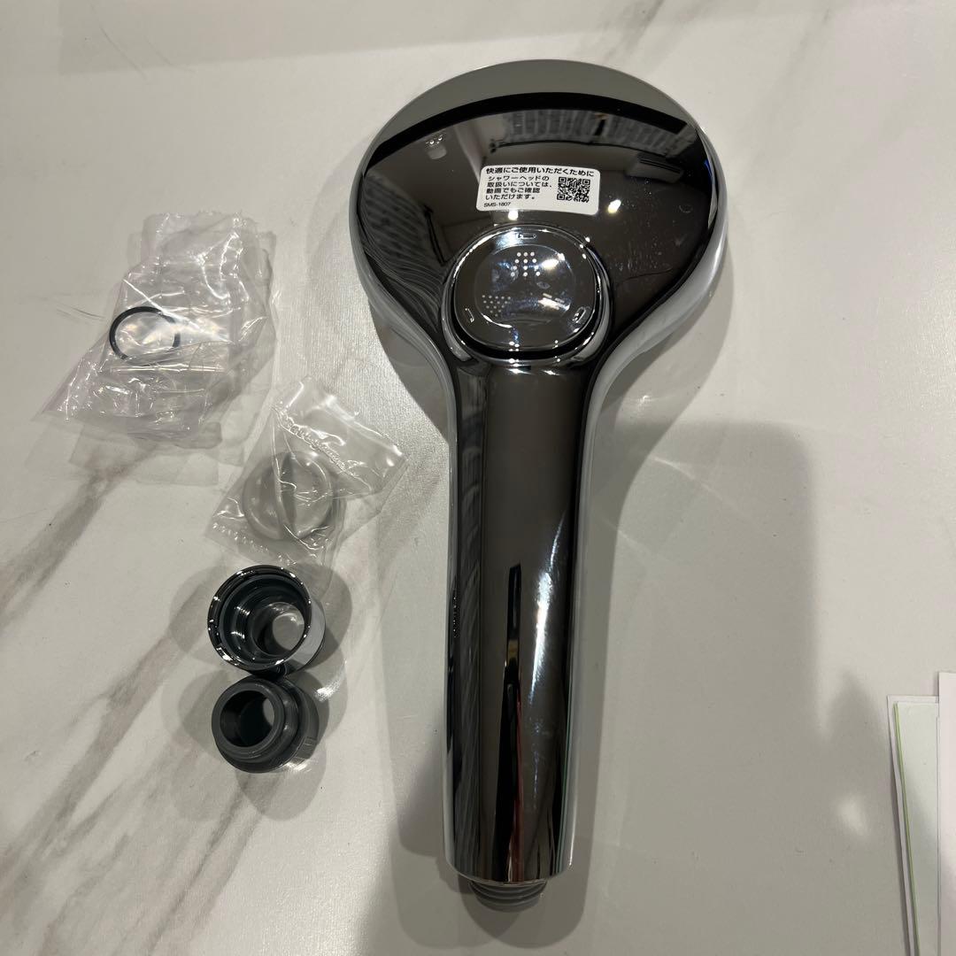 リクシル(INAX )エコアクアスイッチシャワー　　　　メッキ仕様　ヘッドのみ