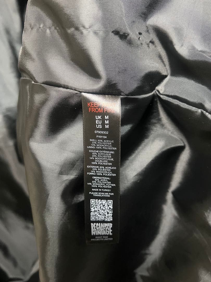 Reclaimed Vintage ファーコート / ファージャケット