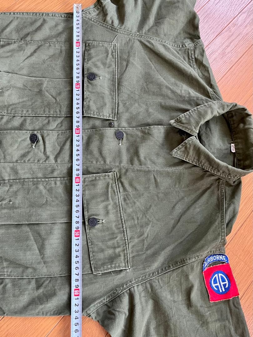 50's U.S.ARMY 82空挺師団エアボーン部隊ジャケット オリーブドラブ