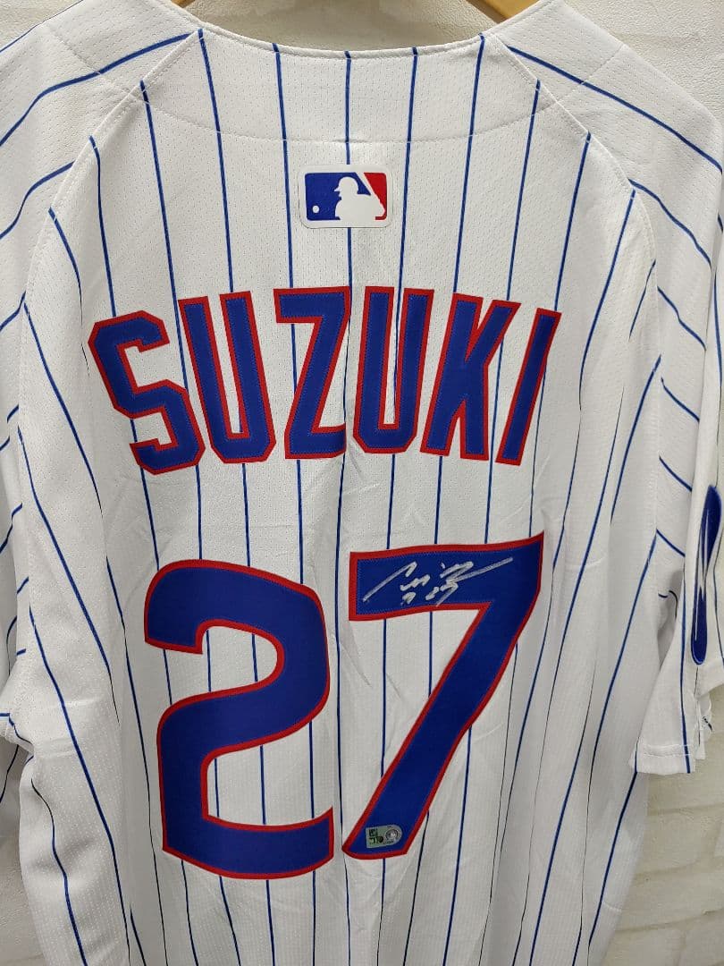 【新品タグ付き】シカゴ・カブス 鈴木誠也 レプリカユニフォーム（Lサイズ）