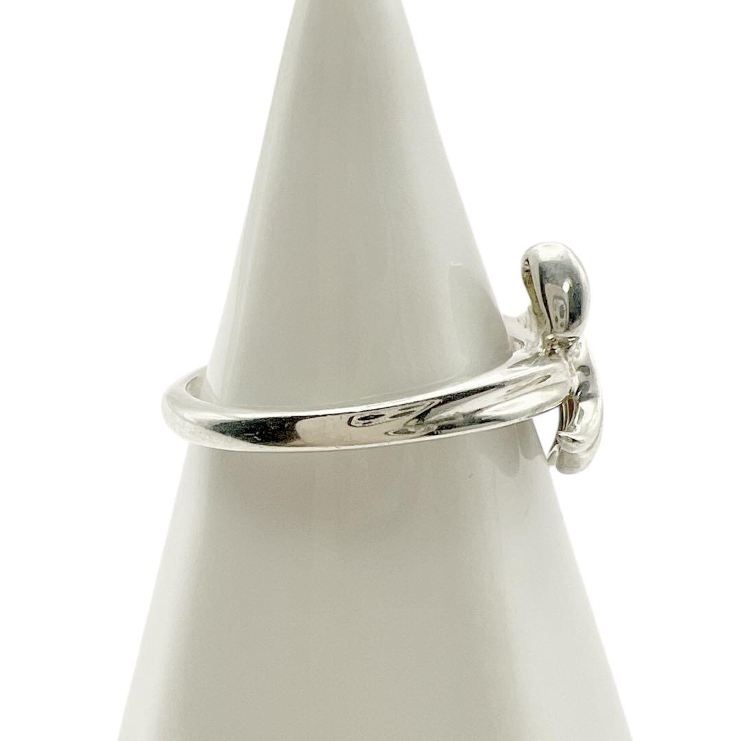 ティファニー　リボン　ボウ　シルバーリング　1990 ヴィンテージ