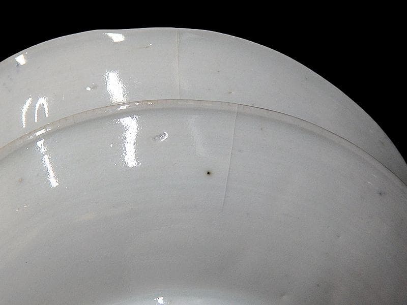 古伊万里　染錦　鶉に菊の図　４寸皿　３枚　D187A-fbve