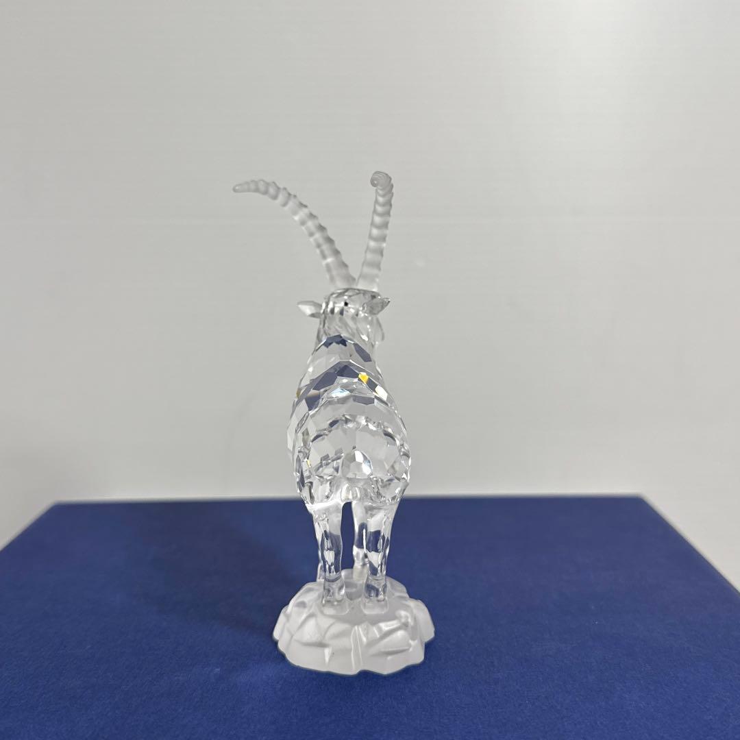 廃盤品！スワロフスキー フィギュリン 山やぎ ヤギ 動物 置物