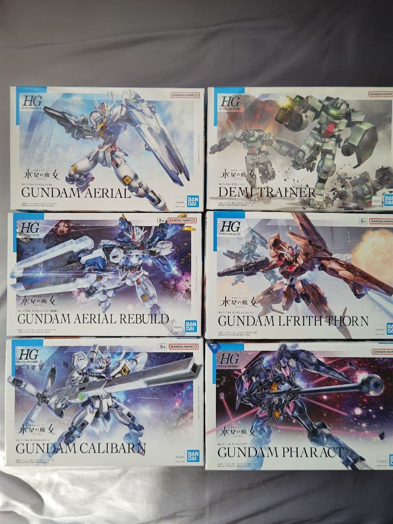 機動戦士ガンダム水星の魔女 HG6体セット