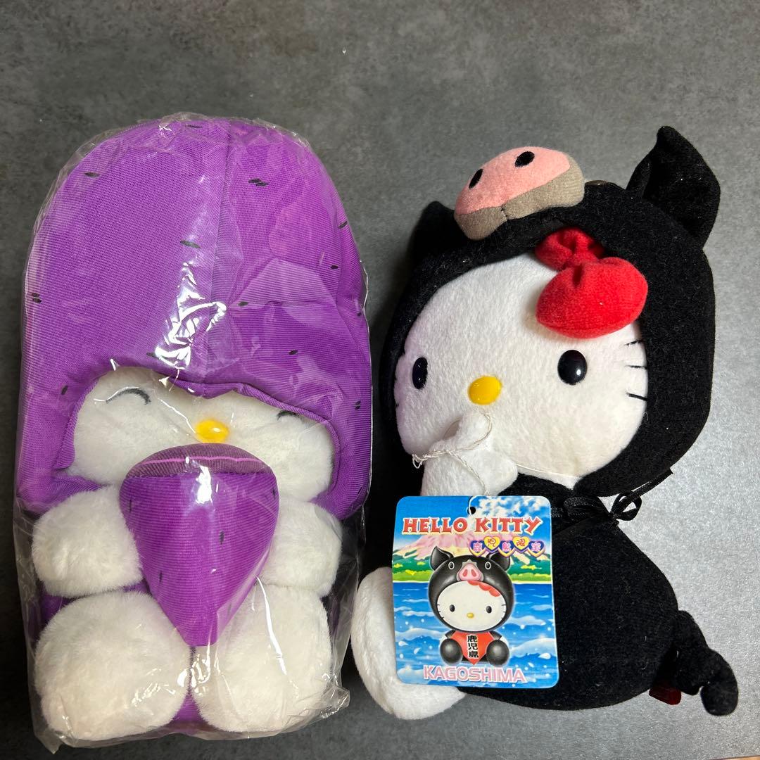 ご当地キティーまとめ売り　キティー　レトロ　平成ぬいぐるみマスコット　希少