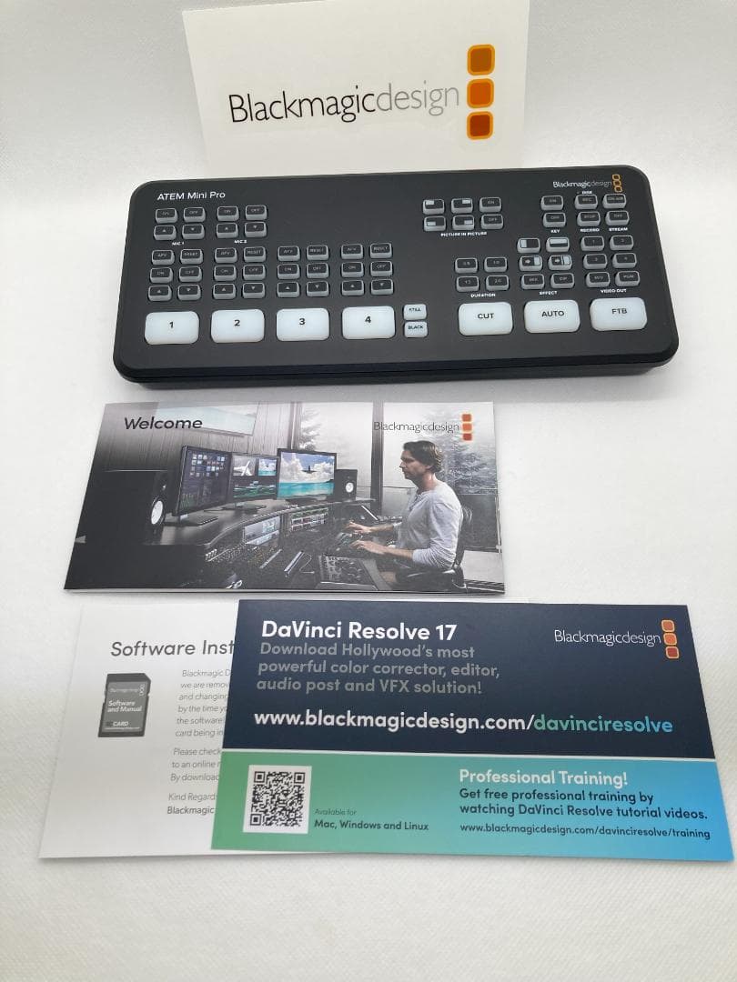 Blackmagic Design ATEM Mini Pro 映像スイッチャー