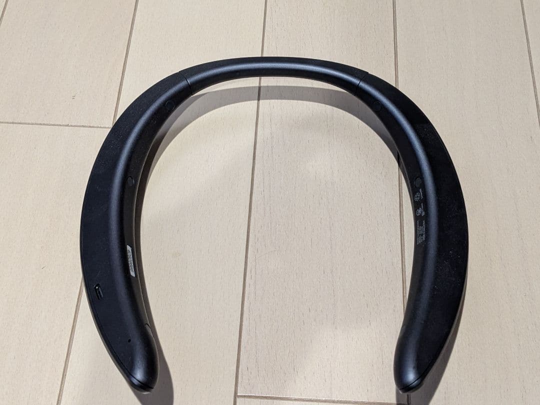 SHARP ネックスピーカー AN-SS3 ブラック