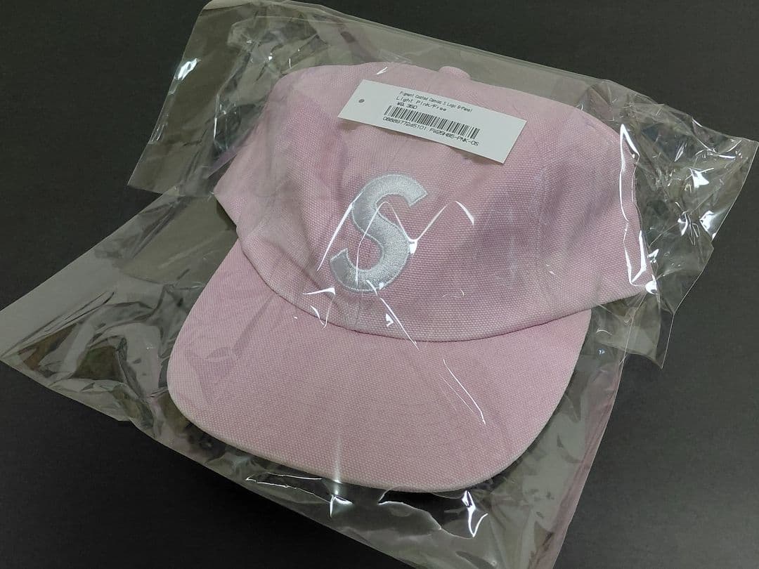 新品　Supreme　Pigment　Coated　S Logo　6-Panel