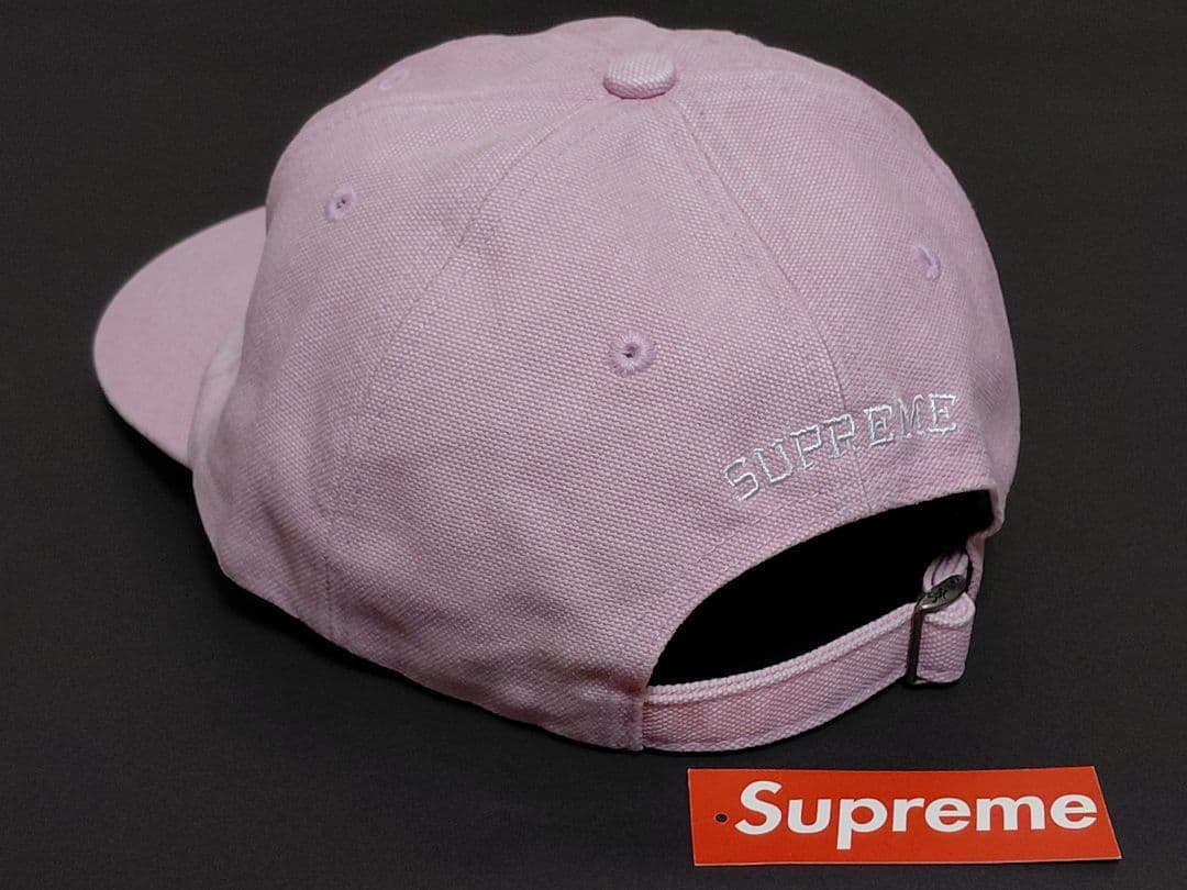 新品　Supreme　Pigment　Coated　S Logo　6-Panel