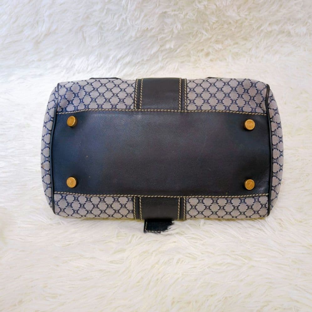 CELINE ハンドバッグ ドクターズバッグ ネイビー