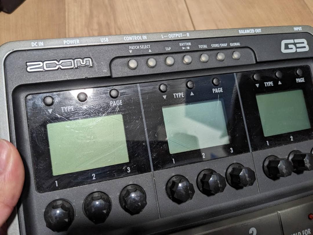 ギター ZOOM G3 Guitar Effects & Amp Simulator