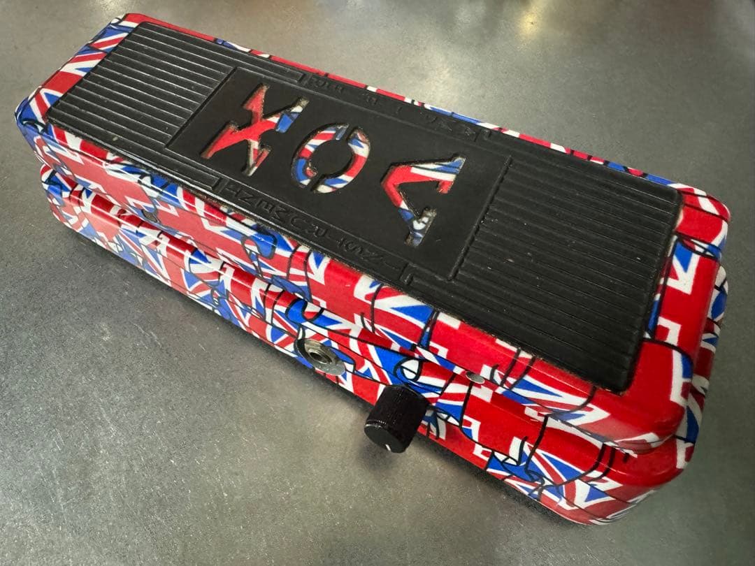 VOX ワウペダル V847 ユニオンジャック アダプター電源可能 MOD