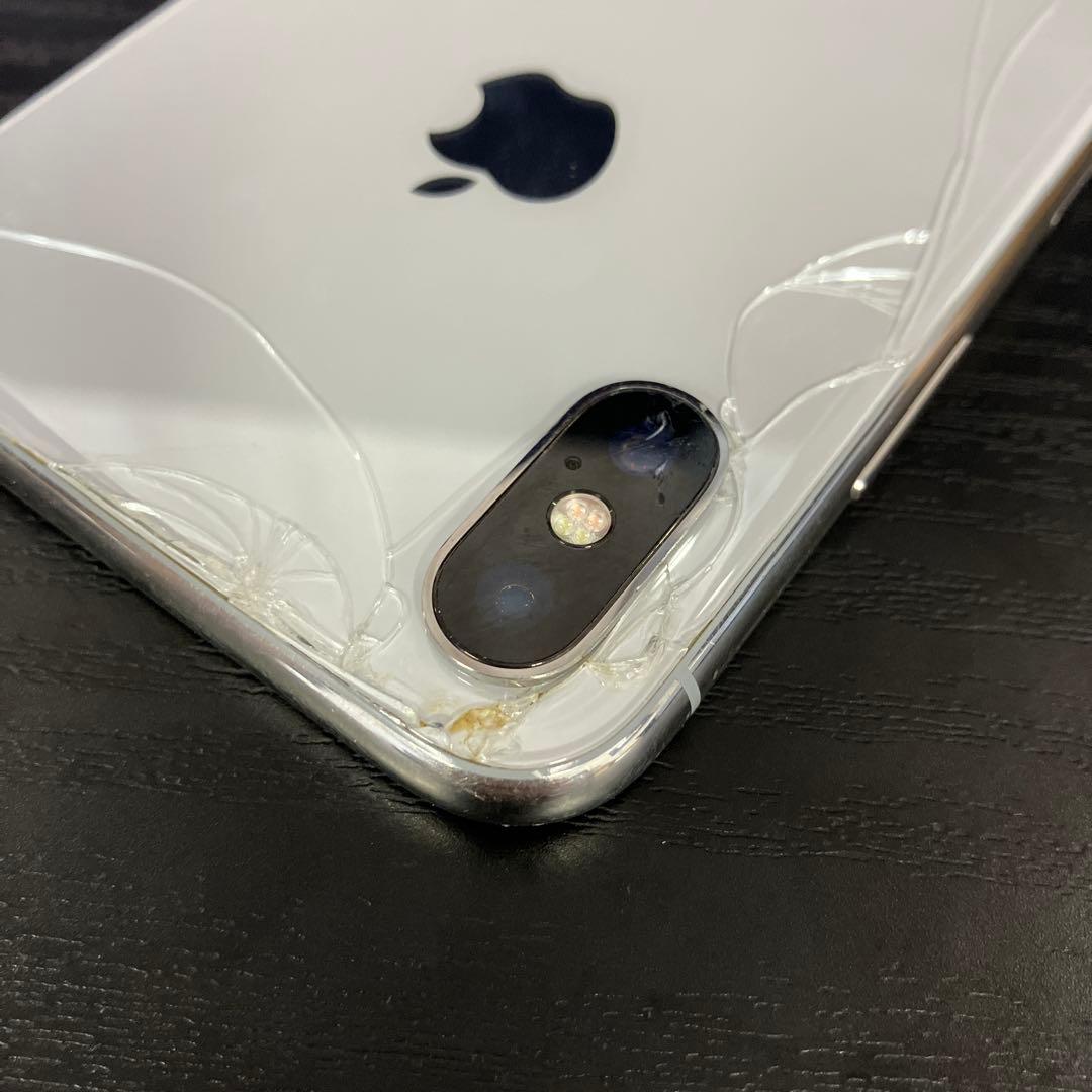 Apple iPhoneX 256GB シルバー