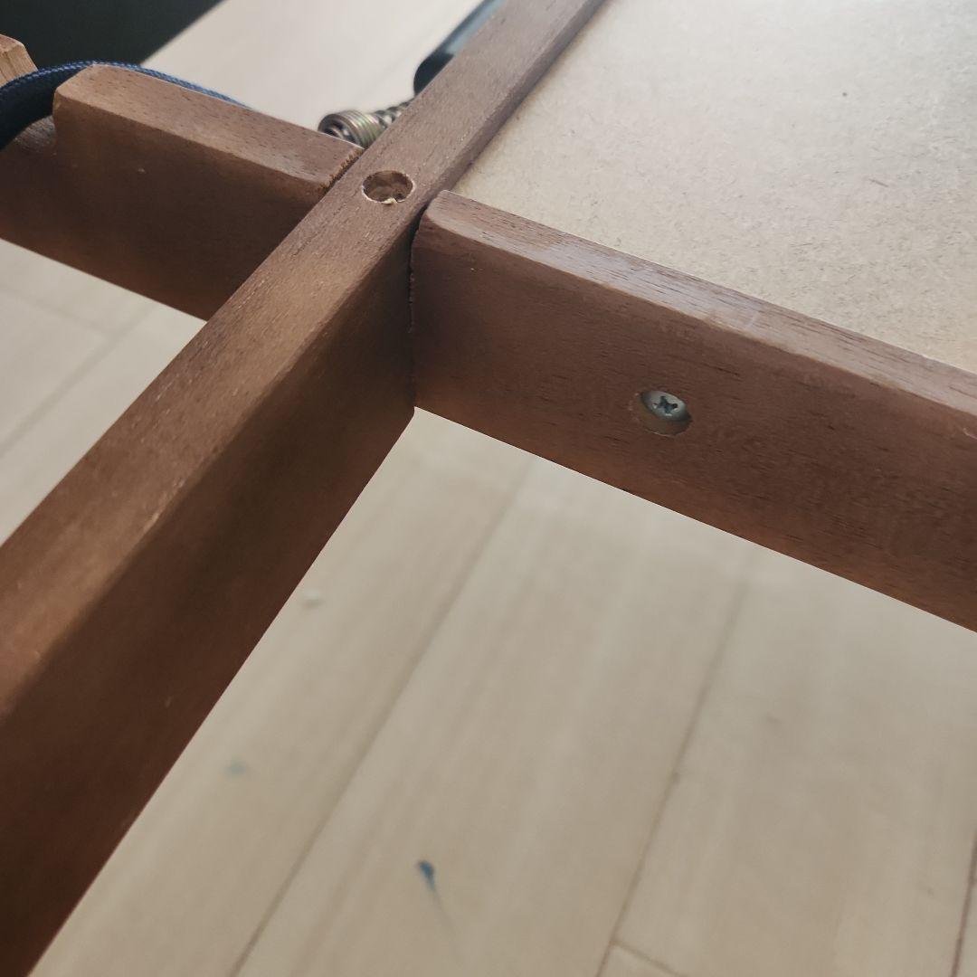 木製ブラウンこたつ約1200×800×400