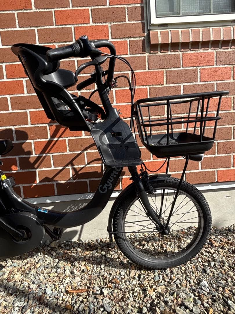 ギュットクルームR・EX ブラック 3人乗り ラクイック 電動アシスト自転車