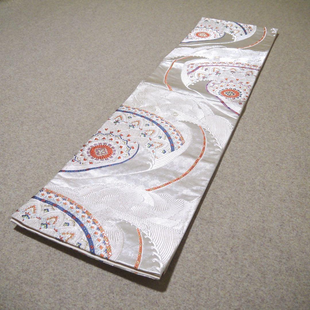 専用！ 正絹 中古 西陣織 仕立て上がり袋帯☆169