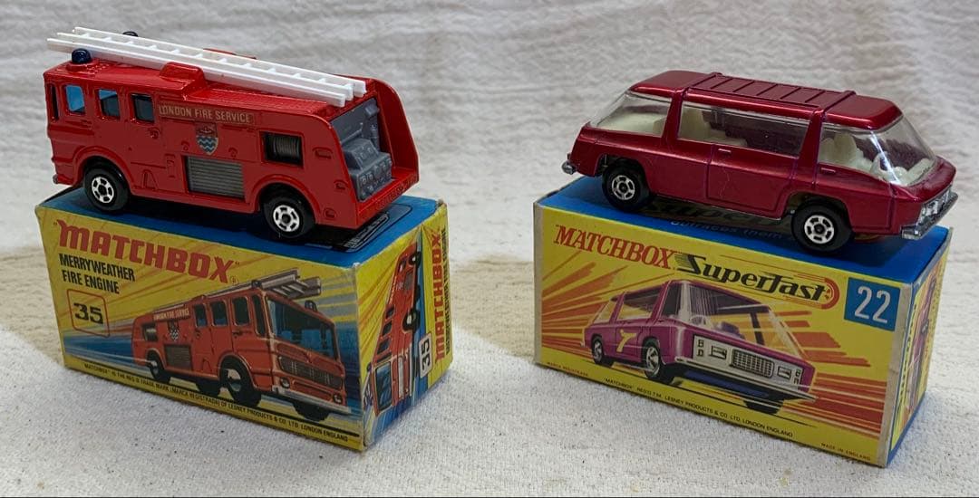 当時物Matchbox ミニカー セット 10台